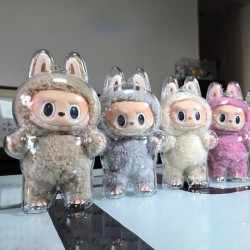 Protector Exciting Macaron Transportador Case Labubu Original PopMart México