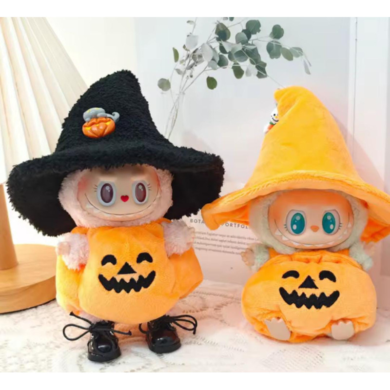 Labubu Halloween Calabaza Solo Roa no Zapatos labubu