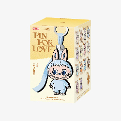 THE MONSTERS Pin for Love Series-Vinyl Plush Pendant Blind Box (N-Z)