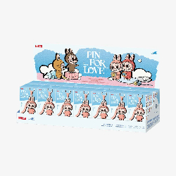 copia de THE MONSTERS Pin for Love Series-Vinyl Plush Pendant Blind Box (N-Z)